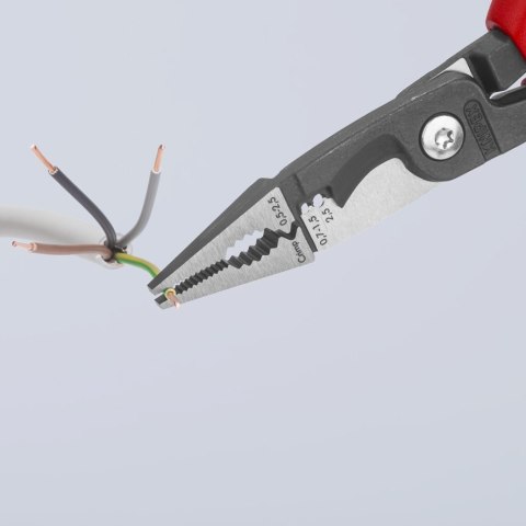 SZCZYPCE DO PRAC ELEKTROINSTALACYJNYCH 200MM KNIPEX