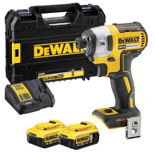 ZAKRĘTARKA AKUMULATOROWA 18V 1/4'' 2*5,0AH LI-LON DEWALT