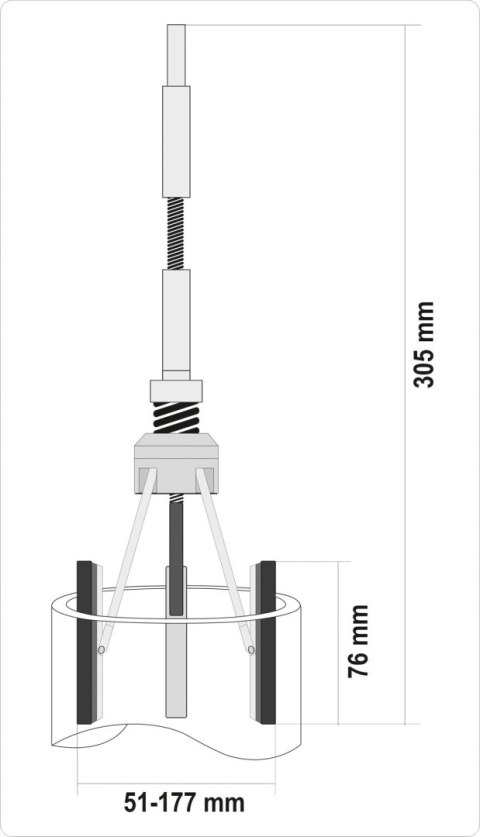 HONOWNICA DO CYLINDRÓW 51-177MM YATO