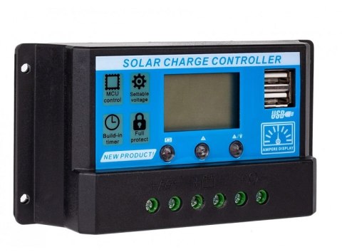 REGULATOR SOLARNY SOL PWM 20A 2XUSB VOLT POLSKA