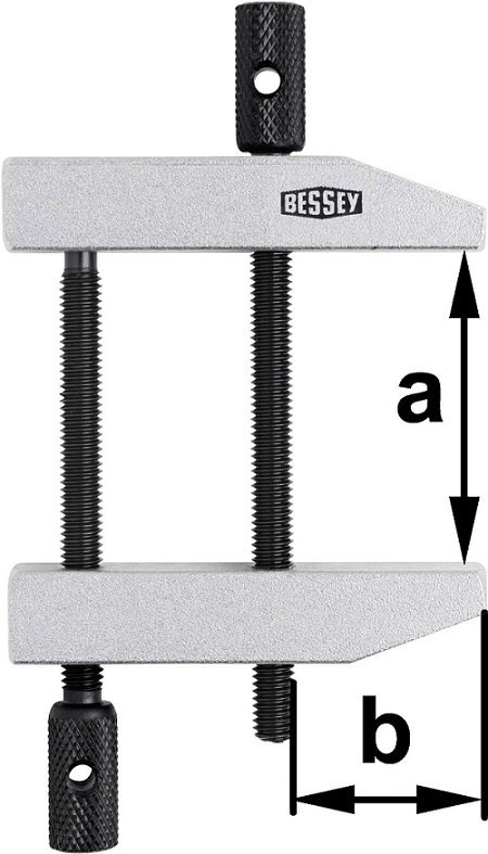 ŚCISK ŚRUBOWY RÓWNOLEGŁY 36/19MM BESSEY