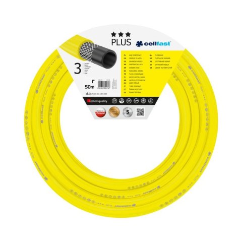 WĄŻ ZBROJONY DO URZĄDZEŃ ZRASZAJĄCYCH 1'' EXT 50MB CELL-FAST