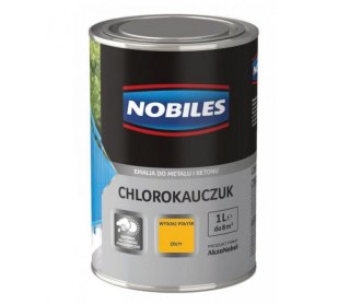 NOBILES EMALIA CHLOROKAUCZUKOWA ŻÓŁTA 0.9L NOBILES