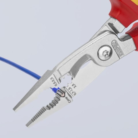 SZCZYPCE DO PRAC ELEKTROINSTALACYJNYCH IZOLOWANE 200MM KNIPEX