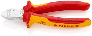 SZCZYPCE TNĄCE BOCZNE DO ŚCIĄGANIA IZOLACJI 160MM KNIPEX