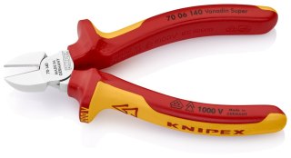 SZCZYPCE TNĄCE BOCZNE IZOLOWANE 140MM KNIPEX