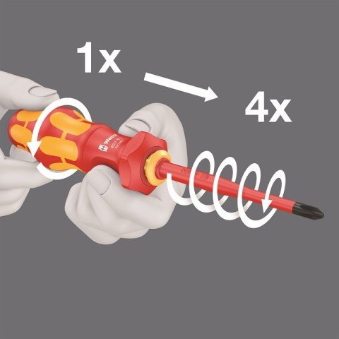 WKRĘTAK DO MOCOWANIA KOŃCÓWEK TYPU KRAFTFORM TURBO BIT 125MM WERA