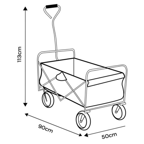 WÓZEK OGRODOWY SKŁADANY NEO