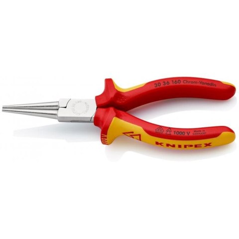 SZCZYPCE PŁASKIE WYDŁUŻONE IZOLOWANE 160MM KNIPEX