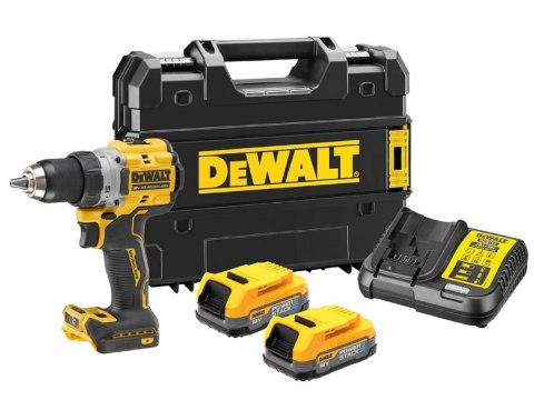 WIERTARKO-WKRĘTARKA AKUMULATOROWA XR 18V 2*1.7AH PS DEWALT