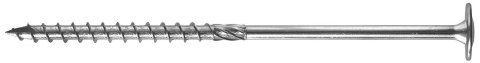WKRĘT DO DREWNA Z KOŁNIERZEM NA TORX OCYNKOWANY 10*240MM T40 UN