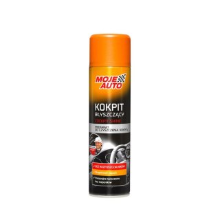 KOKPIT BŁYSZCZĄCY 600ML BLACK MOJE AUTO