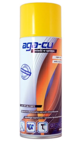 MIEDŹ W SPRAYU 400ML AGAM