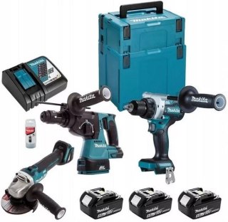 ZESTAW COMBO LI-LON 18V DGA506+DHR243+DDF486 MAKITA