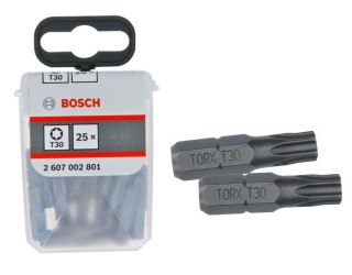 BIT, GROT, KOŃCÓWKA T30 25MM EXH 25PCS BOSCH