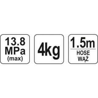 SMAROWNICA RĘCZNA 4KG YATO