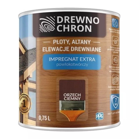 DREWNOCHRON IMPREGNAT POWŁOKOTWÓRCZY ORZECH CIEMNY 2.5L DREWNOCHRON