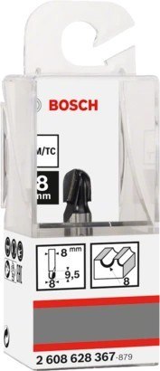 FREZ DO ŻŁOBIEŃ 8*8*40MM BOSCH