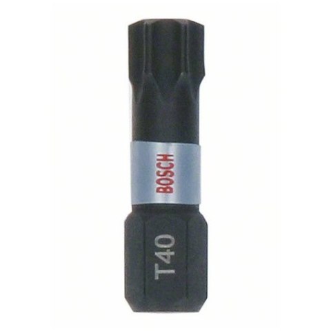 BIT, GROT, KOŃCÓWKA T40 25MM IMP 25PCS BOSCH