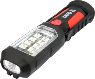 LATARKA WARSZTATOWA 2W1 LED MAGNET 3XAA YATO