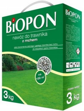 NAWÓZ - DO . TRAWNIKA Z MCHEM 3 KG BIOPON