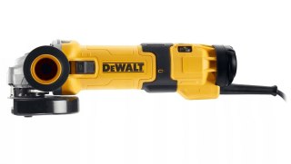 SZLIFIERKA KĄTOWA 125MM 1500W SUWAK, REGULACJA PRĘDKOŚCI DEWALT