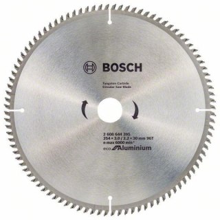 TARCZA PILARSKA ECO ALU 254*3,0/30 94T BOSCH