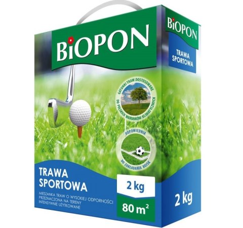 TRAWA SPORTOWA 2 KG BIOPON