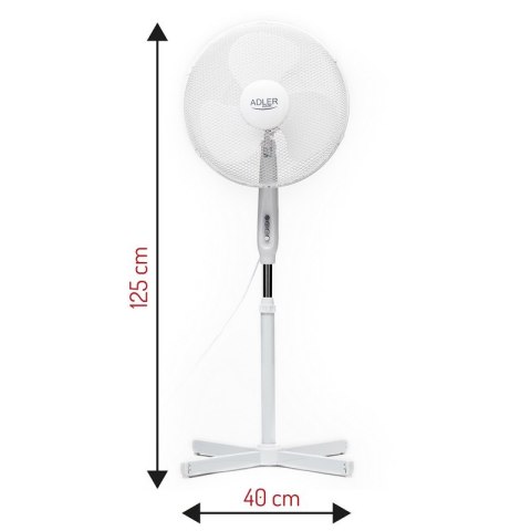 WENTYLATOR STOJĄCY 40CM AD 7305 ADLER