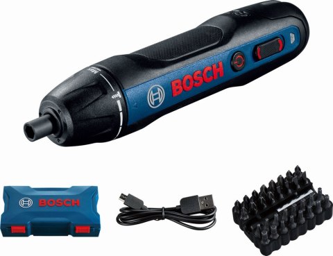 WKRĘTAK AKUMULATOROWY 3,6V BOSCH GO 2.0 + BITY 25SZT. BOSCH