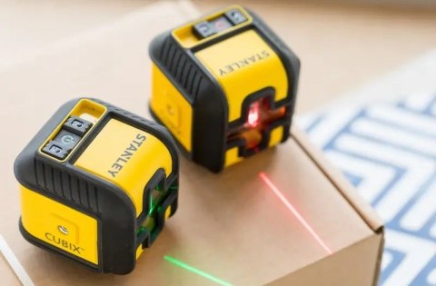 LASER KRZYŻOWY CUBIX ZIELONY STANLEY