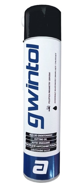 OLEJ DO GWINTOWANIA GWINTOL SPRAY 600ML AGAM