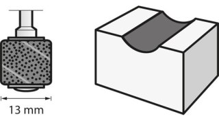 PIERŚCIEŃ SZLIFIRESKI 13 MM, GRÓBOZIARNISTY 6 SZT. DREMEL
