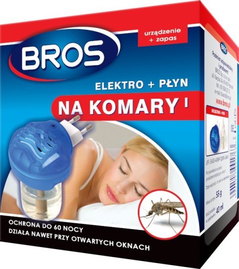 PŁYN. NA KOMARY,+ ELEKTROFUMIGATOR. BROS