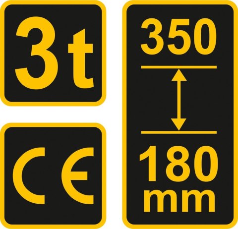 PODNOŚNIK HYDRAULICZNY SŁUPKOWY 3T VOREL