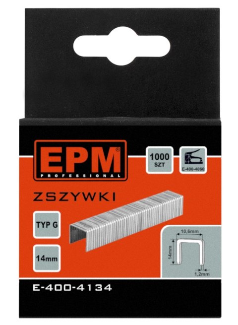 ZSZYWKI TYP G 1000SZT 10.6MM*1.2MM 14MM EPM