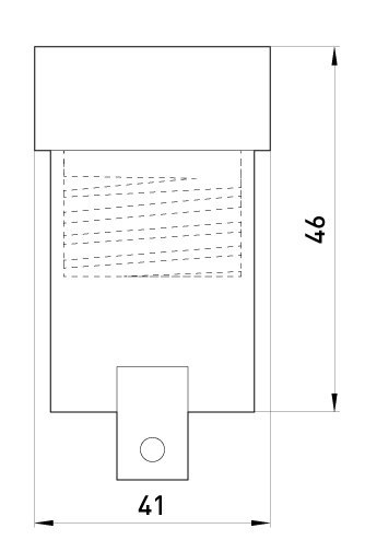 OPRAWKA CERAMICZNA Z UCHWYTEM E27 ENEXT