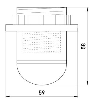 OPRAWKA PLASTIKOWA Z PIERŚCIENIEM E27 CZARNA ENEXT