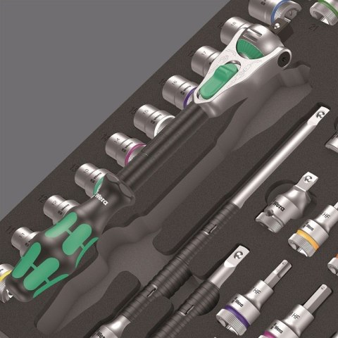 WKŁADKA PIANKOWA ZYKLOP 1/2'' 8000 C, SET 1, 31CZ. WERA