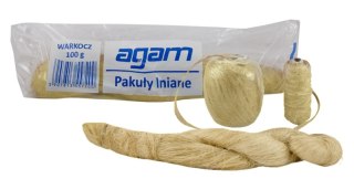 PAKUŁY LNIANE W SZPULI 8 DKG AGAM