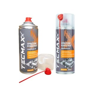 SPRĘŻONE POWIETRZE 400ML+SŁOMKA TECMAXX TECMAXX