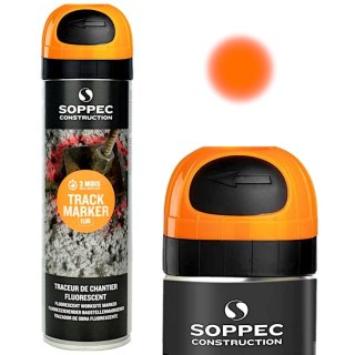 SOPPEC SPRAY GEODEZYJNY TRACK MARKER POMARAŃCZOWY 500ML SOPPEC