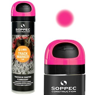 SOPPEC SPRAY GEODEZYJNY TRACK MARKER RÓŻOWY 500ML SOPPEC