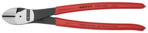 SZCZYPCE TNĄCE BOCZNE O ZWIĘKSZONYM PRZEŁOŻENIU 250MM KNIPEX