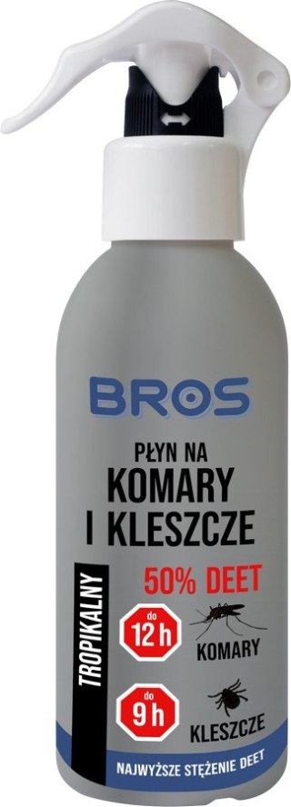 PŁYN NA. KOMARY I KLESZCZE 50% DEET 130ML BROS