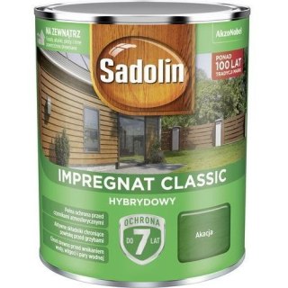 SADOLIN IMPREGNAT CLASSIC HYBRYDOWY 7 LAT AKACJA 0.75L SADOLIN