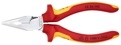 SZCZYPCE UNIWERSALNE Z OSTRO ZAKOŃCZONYMI SZCZĘKAMI PCV145MM KNIPEX