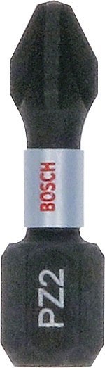 BIT, GROT, KOŃCÓWKA PZ2 25MM IMP 25PCS BOSCH