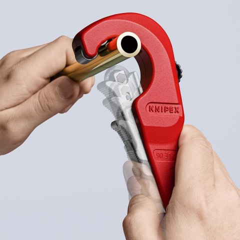 OBCINAK DO RUR 6-35 (1/4-3/8'') O GRUBOŚCI ŚCIANEK DO 2MM KNIPEX