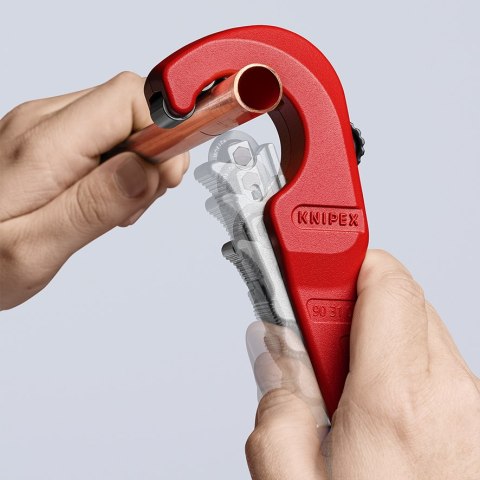 OBCINAK DO RUR 6-35 (1/4-3/8'') O GRUBOŚCI ŚCIANEK DO 2MM KNIPEX